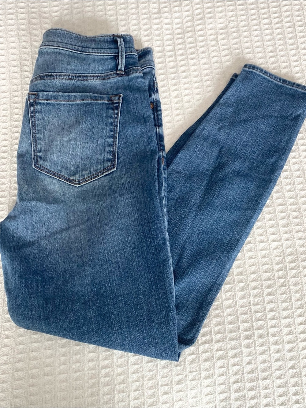 LOFT modern high waist skinny ankle jeans 27 / 4
